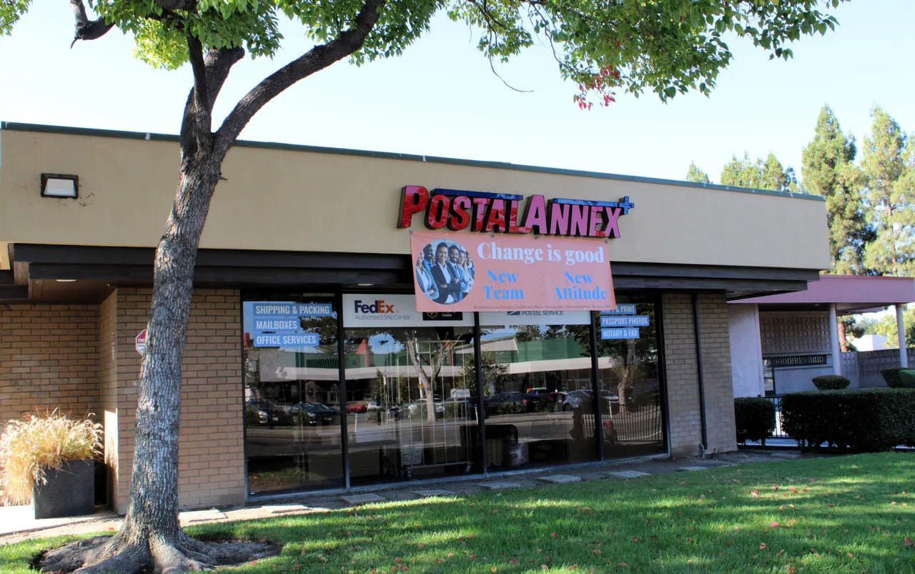PostalAnnex Branham storefront at 1177 Branham Lane
